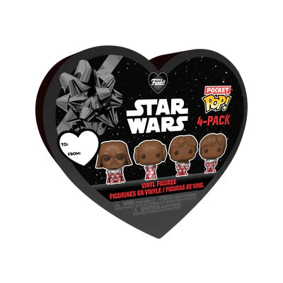 Funko Pocket Pop! Star Wars Saint Valentin 4-Pack