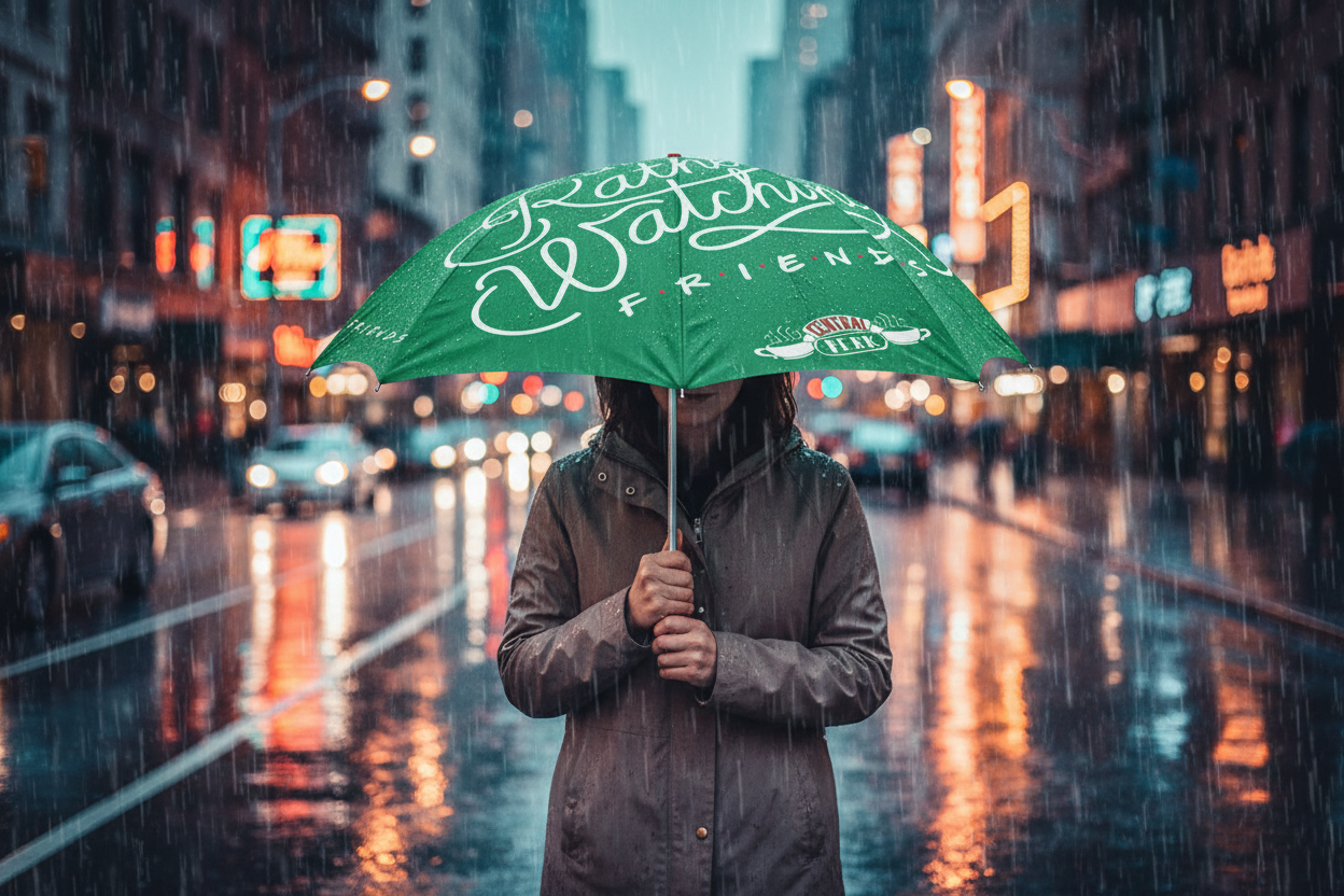 Parapluie Friends - Central Perk – vue produit 2