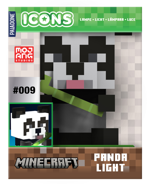 Minecraft Icon Lampe – Panda – VORBESTELLUNG*
