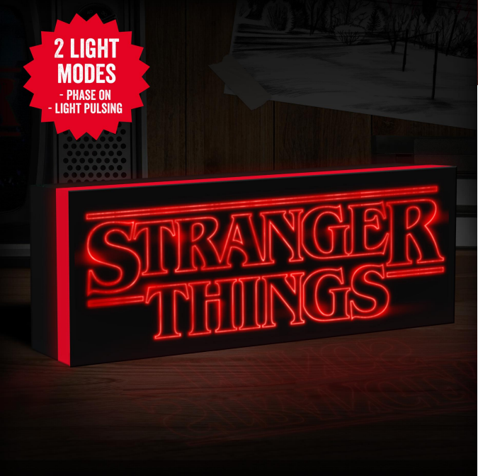 Lampe Logo Stranger Things – 30 cm – vue 6