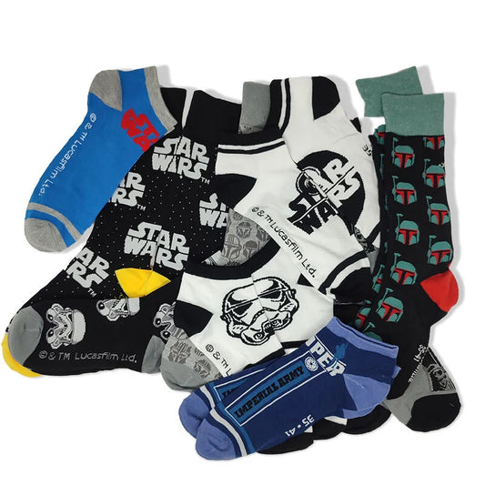 Star Wars-Kalender-Geschenkbox – 12 Paar Socken