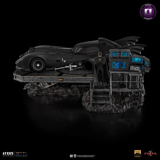 Batmobile - Artscale Deluxe 1/10 Статуетка - светкавицата