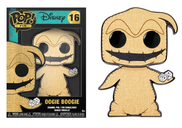 Funko Pop! Pin Oogie Boogie – L'Étrange Noël de monsieur Jack