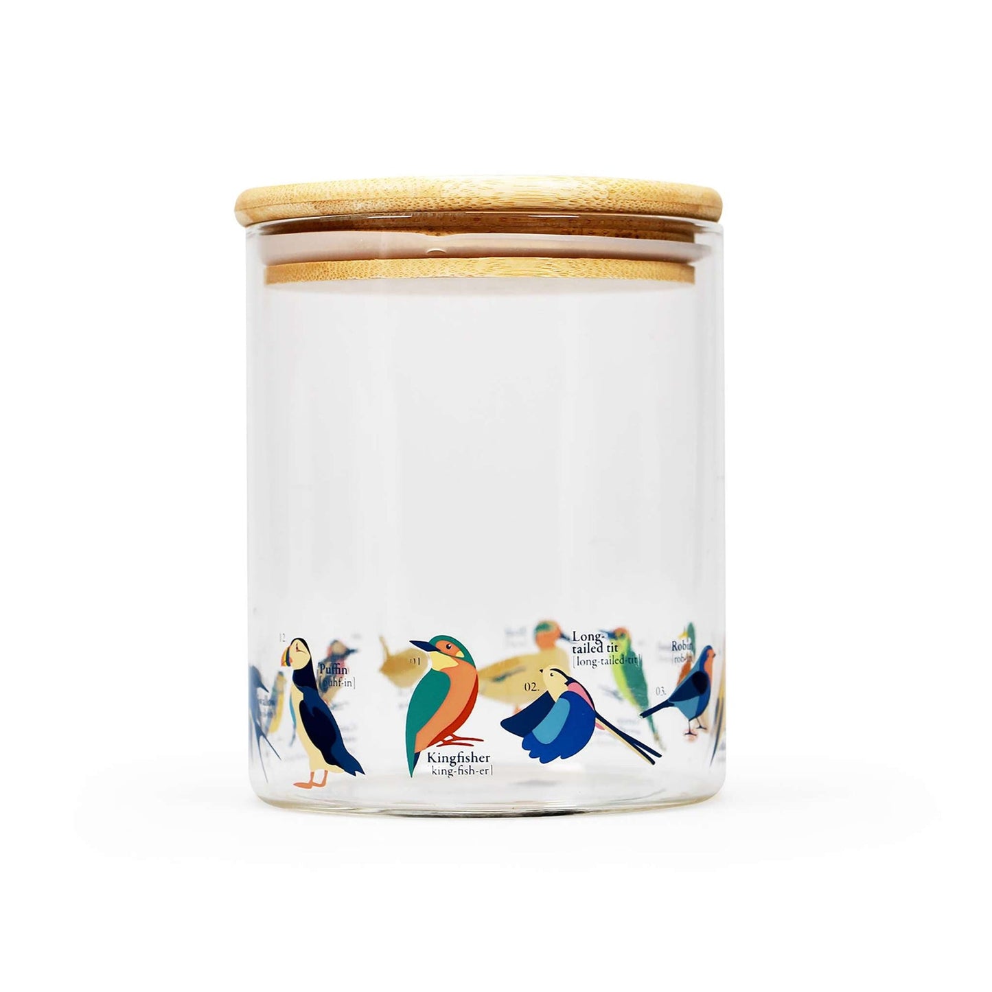 Bocal de rangement RSPB - oiseaux du jardin 750 ml