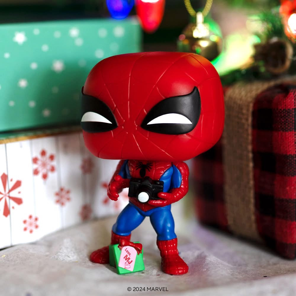Funko Pop! Spider-Man avec Cadeau – Spider‑Man