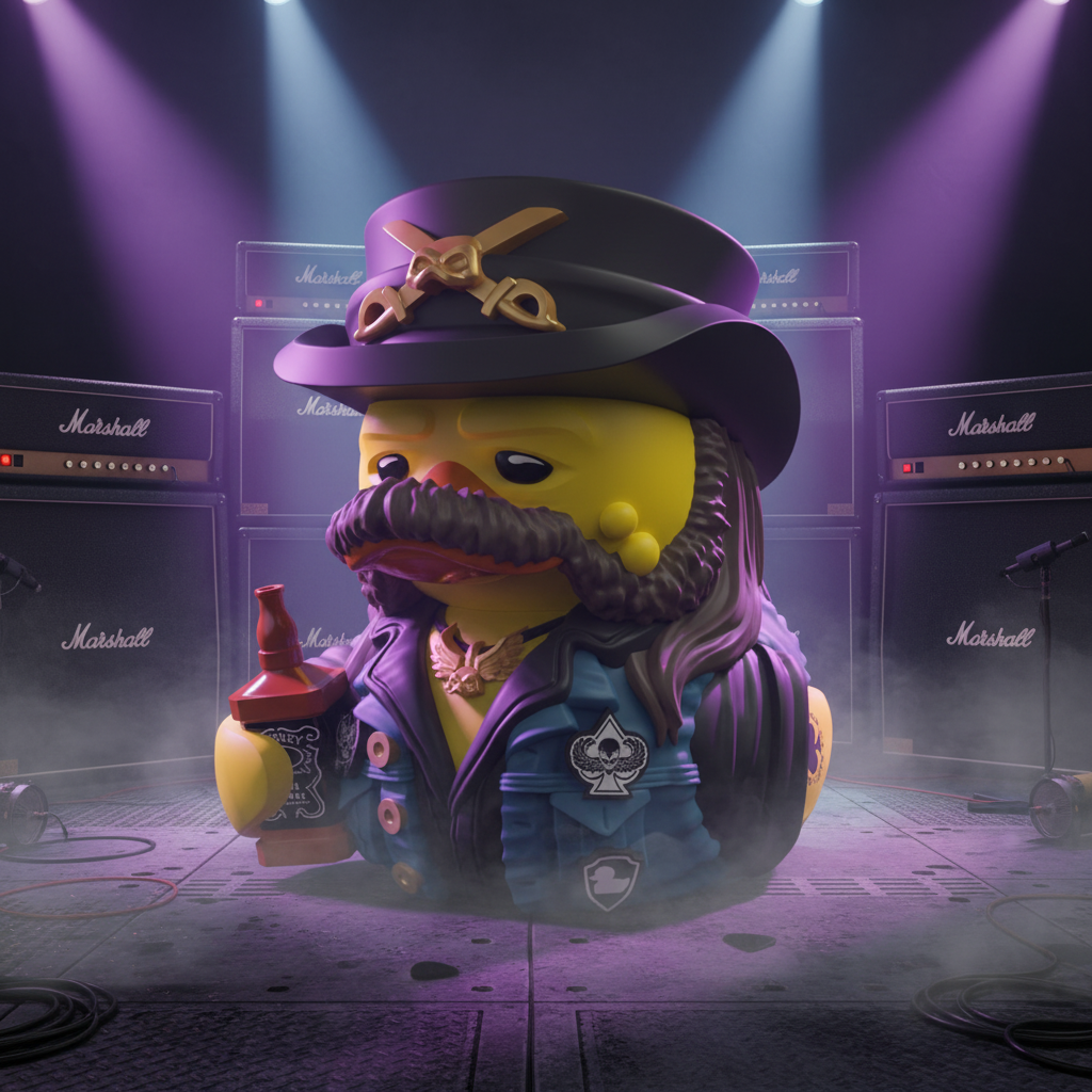 Canard Motörhead: Lemmy (Parfum Whisky) TUBBZ (First Edition) - vue 13