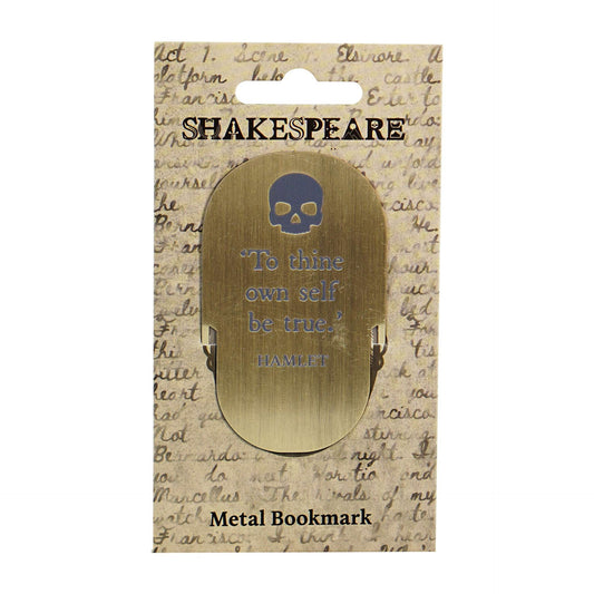 Shakespeare Metal Bookmark - Hamlet