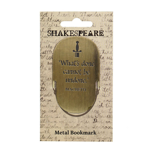 Shakespeare - Macbeth Metal Bookmark