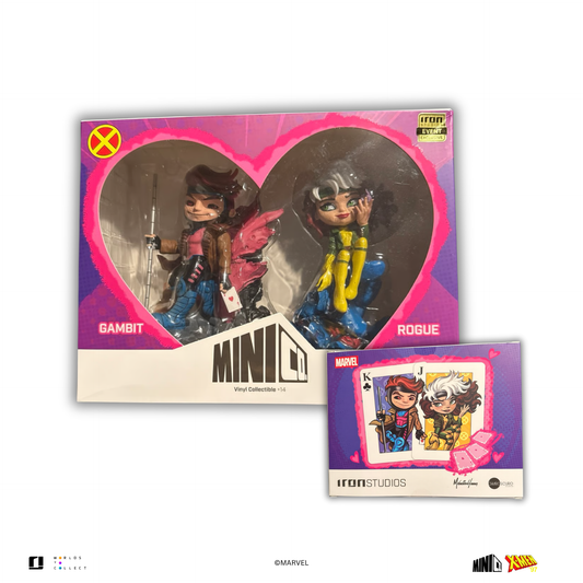 Gambit & Rogue Valentine's Set Figur – X-Men – Mini Co. – Marvel Comics