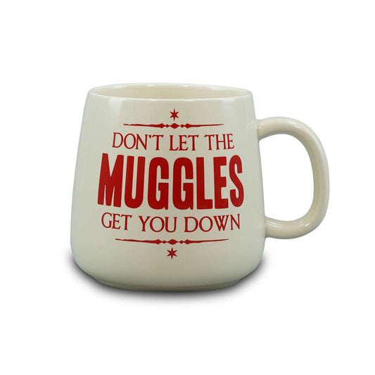 Ovale Harry Potter Tasse - Lass die Muggel 370 ml nicht ran