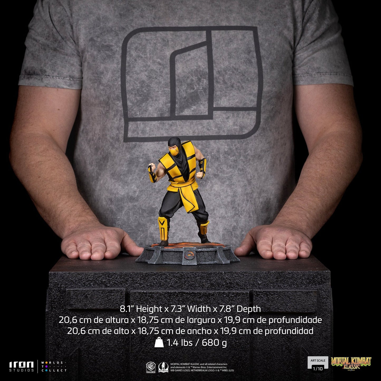 Statue Skorpion (Variante) - Mortal Kombat - Art Scale 1/10