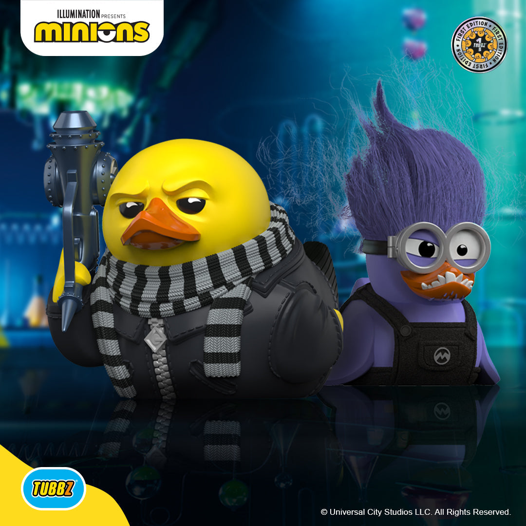 minions evil minion tubbz first edition