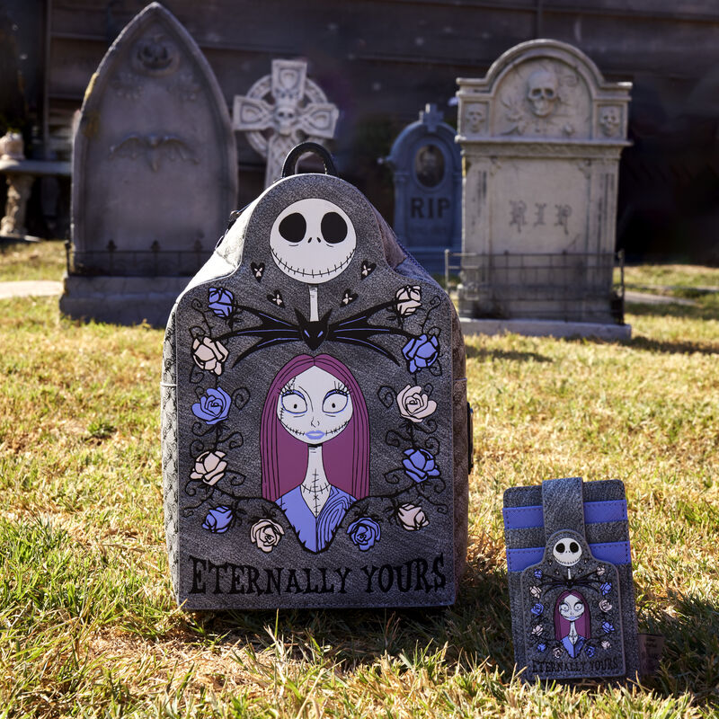 Nightmare Before Christmas Mini Backpack - Jack and Sally "Eternally Yours"