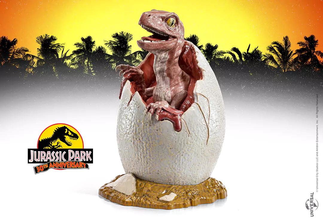 Jurassic Park Statyette - Raptor Egg