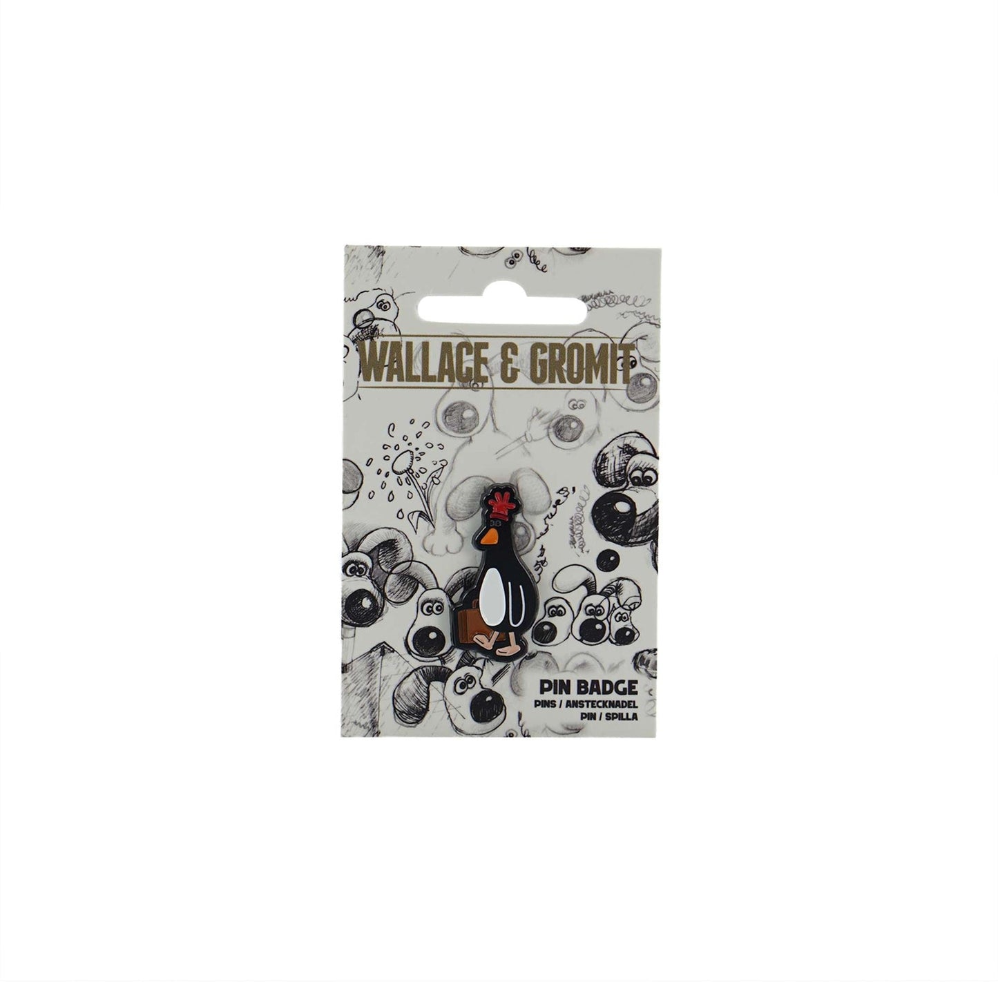 Pin’s Wallace & Gromit - Feathers