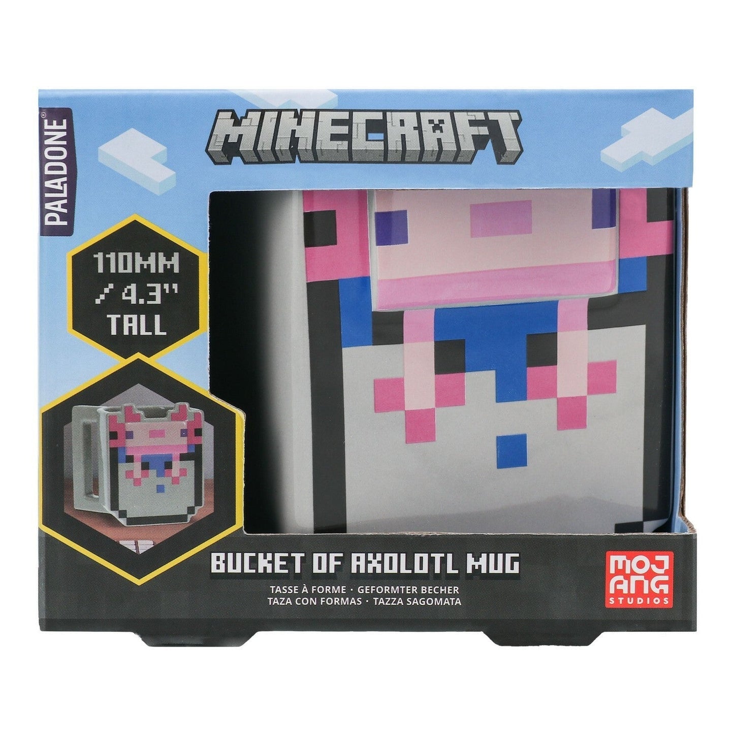 Mug 3D Minecraft - Axolotl