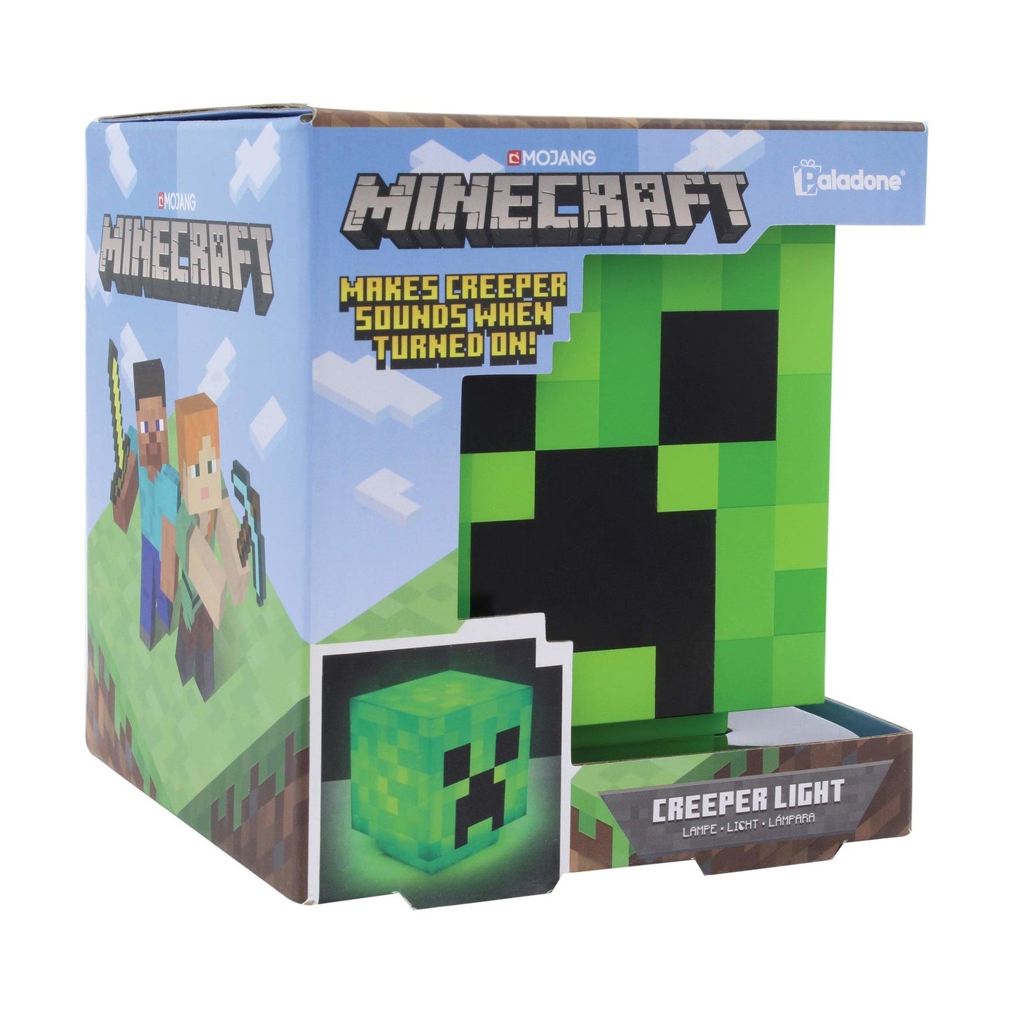 Lampe Minecraft - Creeper – vue produit 6