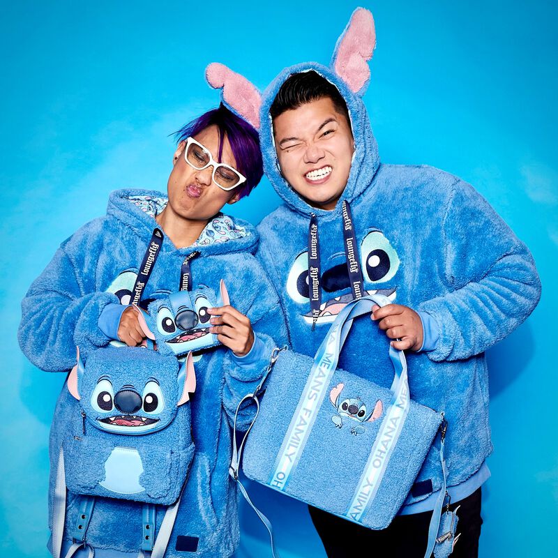 Mini sac à dos Lilo et Stitch - Stitch "Sherpa" – vue produit 9