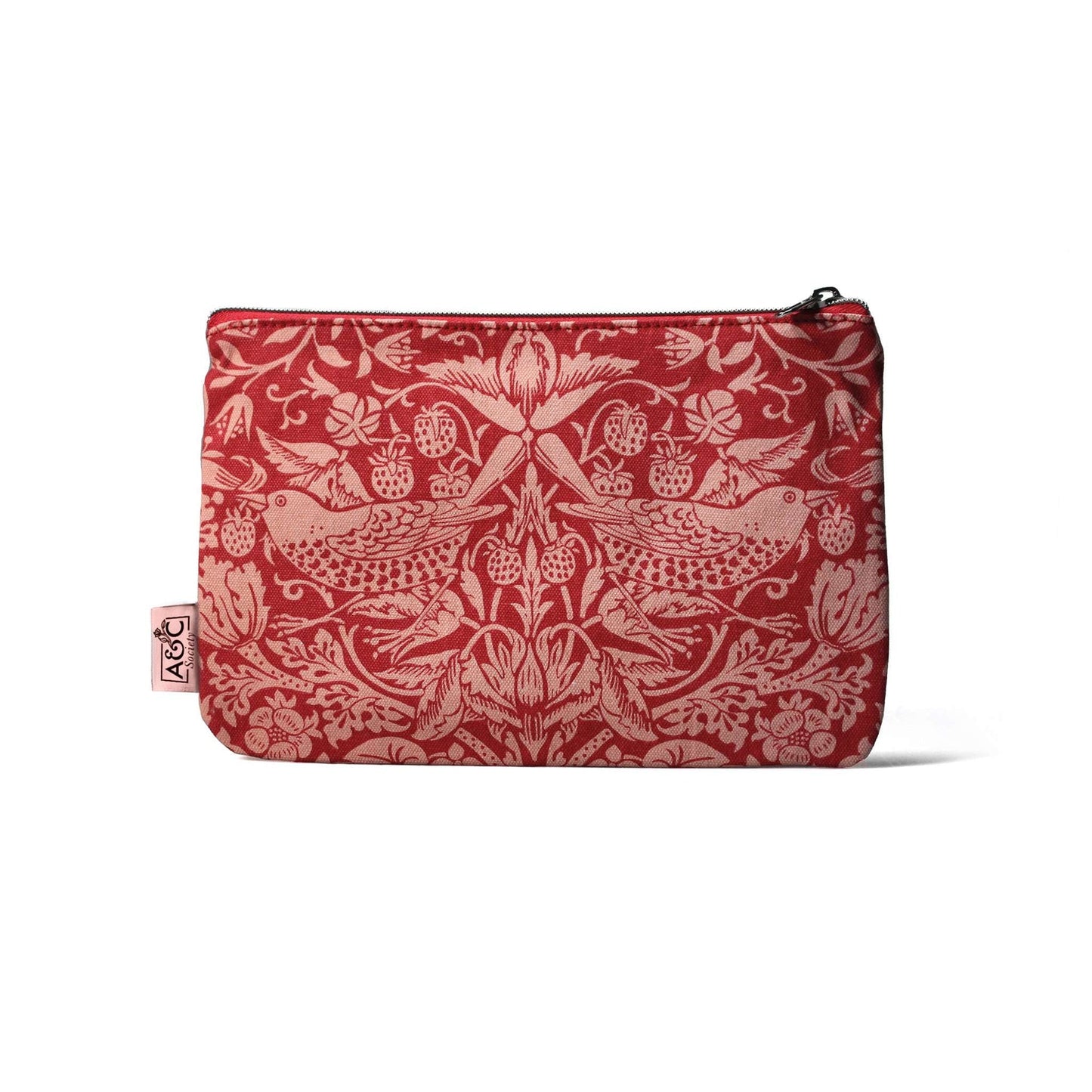 Porte-monnaie William Morris - ACS Raspb. 9 cm x 13 cm