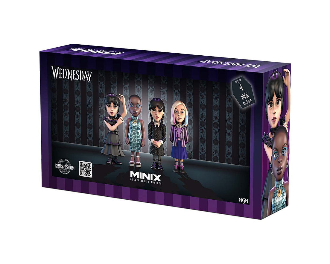 Pack 4 figurines - Wednesday – vue produit 5