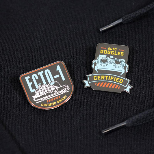 Pin's SOS Fantômes Ecto-1 & Ecto Goggles – Pin Kings Numskull