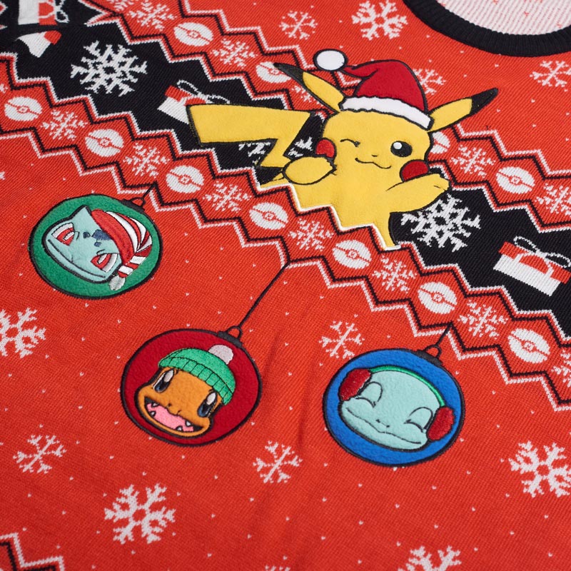 Pull de Noël Pokémon