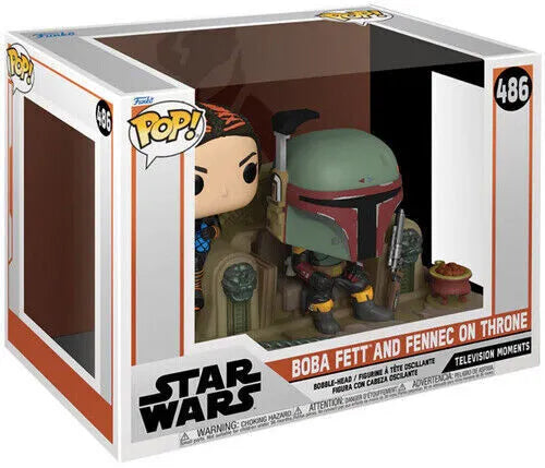 pop moment boba fett fennec on throne 486