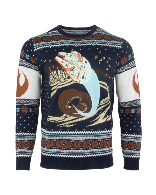 Pull de Noël Faucon Millenium