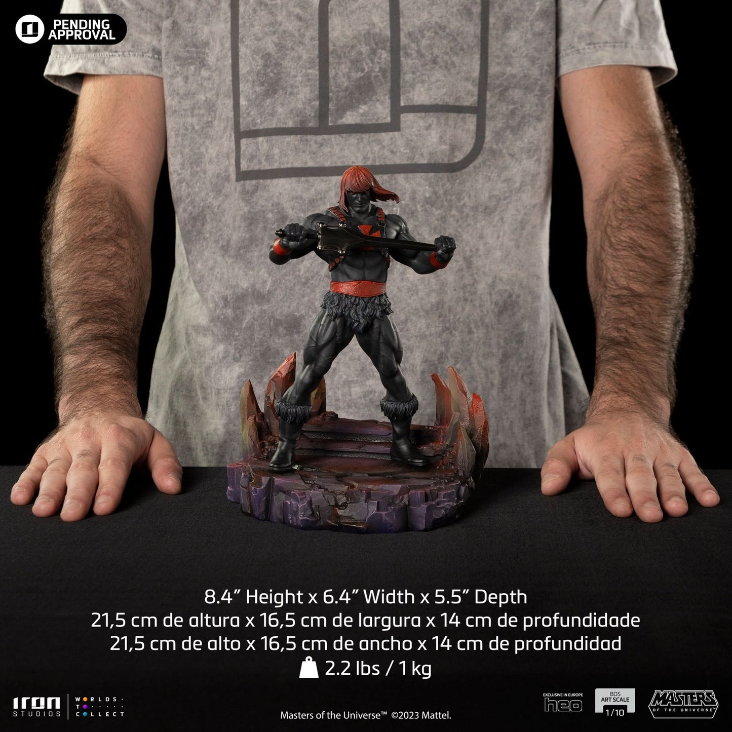 Statue Anti-Eternia He-Man - Masters of the Universe - Art Scale 1/10
