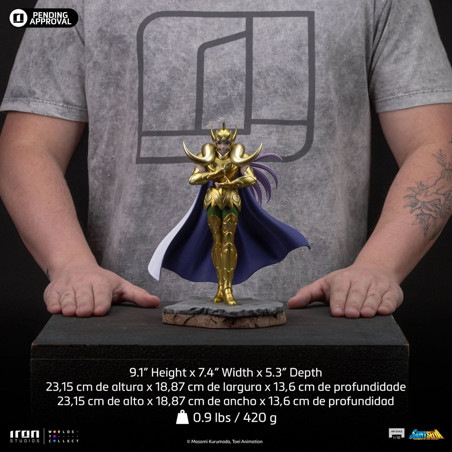Statue Widder Mu – Saint Seiya – Art Scale 1/10