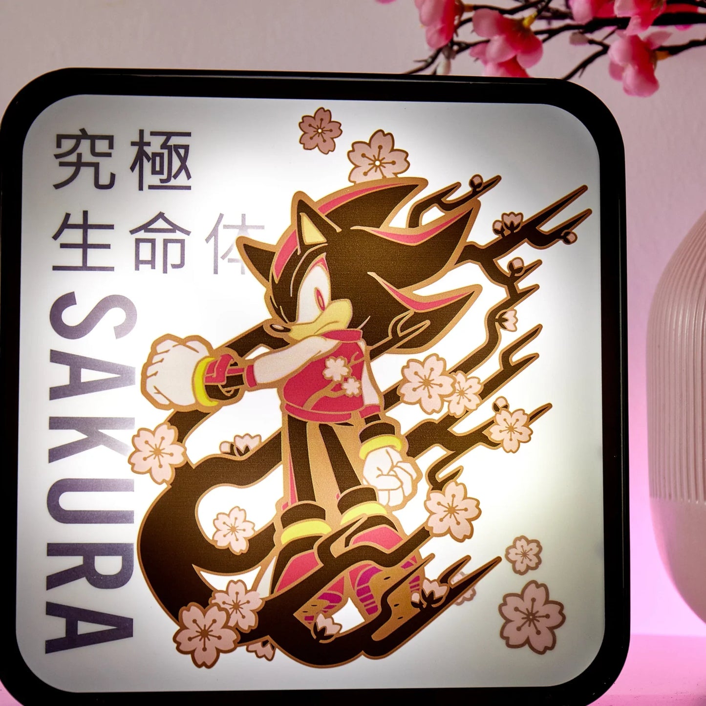 Lampe Sonic le Hérisson - Shadow le Hérisson "Sakura"