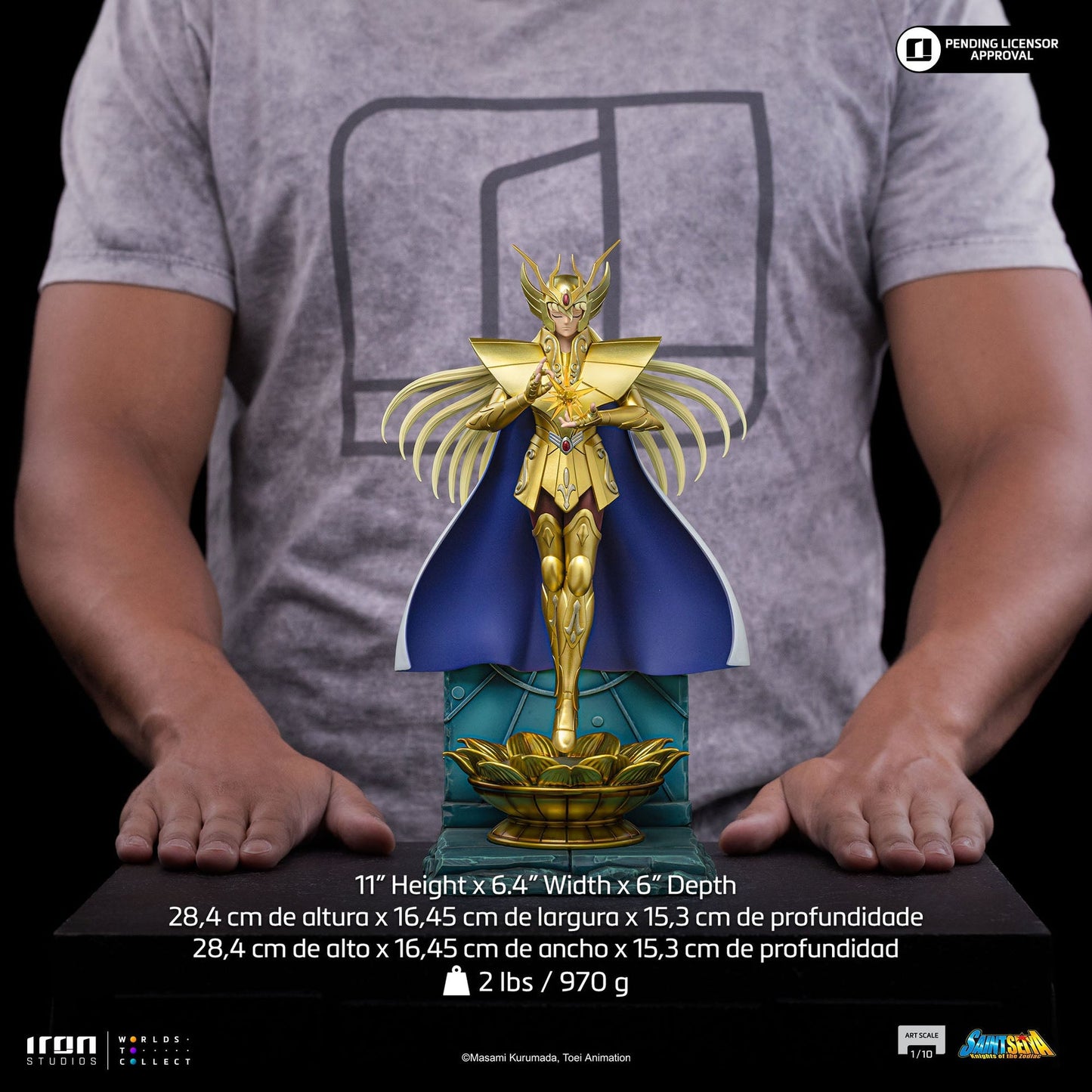 Statue Virgo Shaka - Saint Seiya - Art Scale 1/10