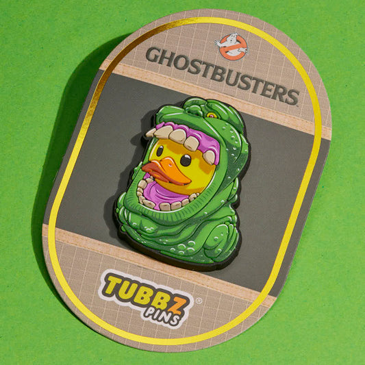 Pin's TUBBZ Ghostbusters – Slimer phosphorescent – visuel 2