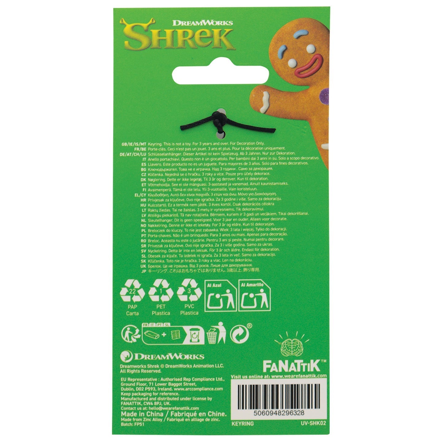 Porte-clés Shrek - ‘Donkey Waffles’