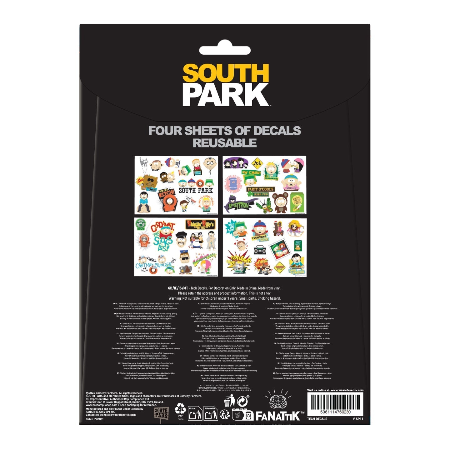 Stickers tech South Park