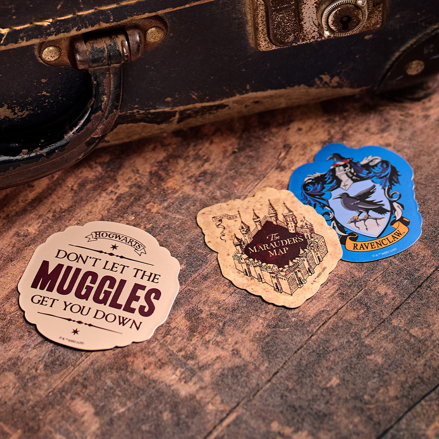 Sticker vinyle Harry Potter - Carte du Maraudeur