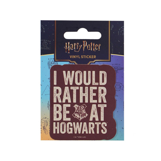 Harry Potter Vinyl-Aufkleber – I Would Rather