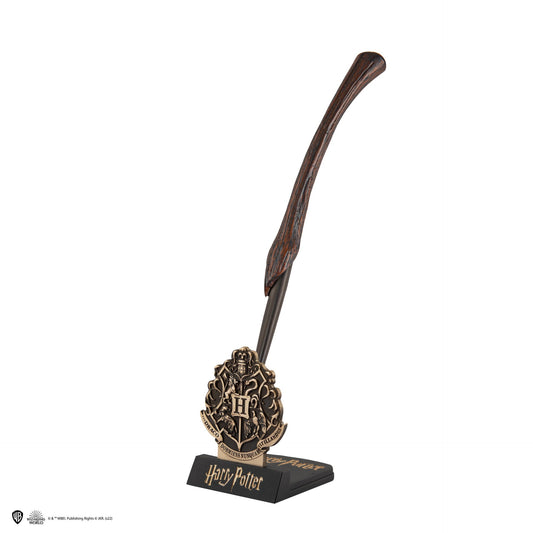 Stylo baguette avec socle & marque-page lenticulaire Bellatrix Lestrange