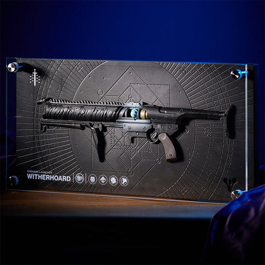 Destiny Exotic Armory Collection Replica Plaque "Witherhoard"