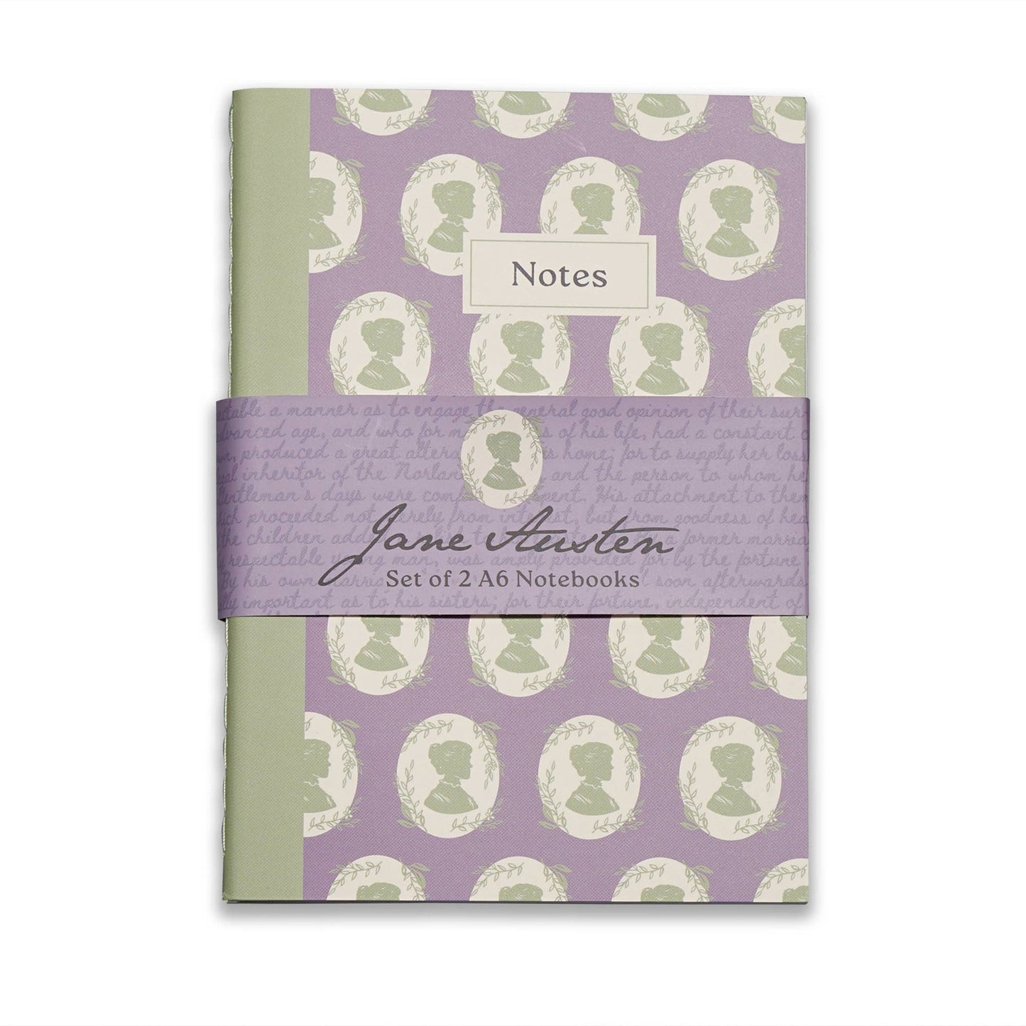 Ensemble de 2 carnets A6 Jane Austen