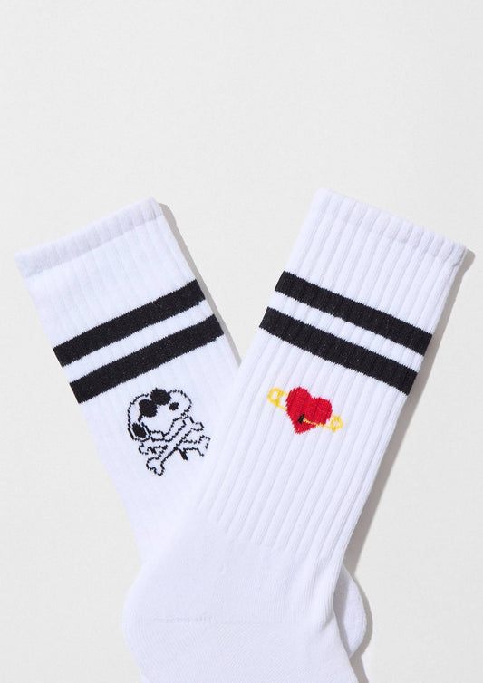 Chaussettes BeSnoopy Skull&Heart Street