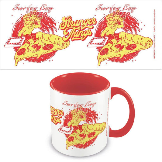 Stranger Things 4 - Surfer Boy Pizza Tasse