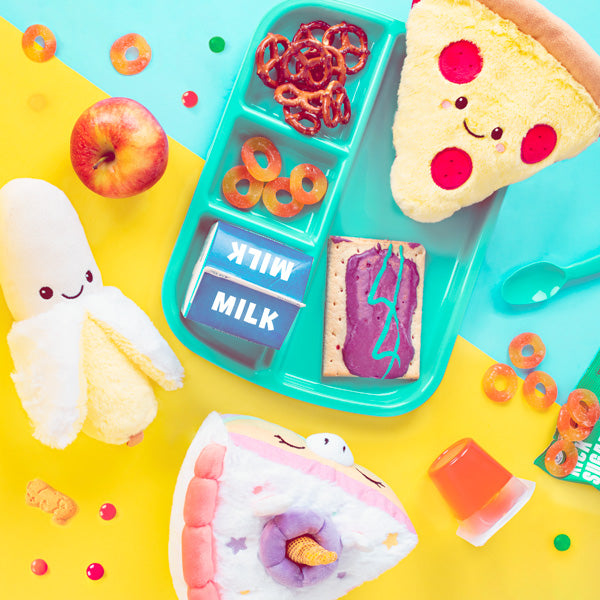 Peluche Snacker Squishable – Gâteau Licorne