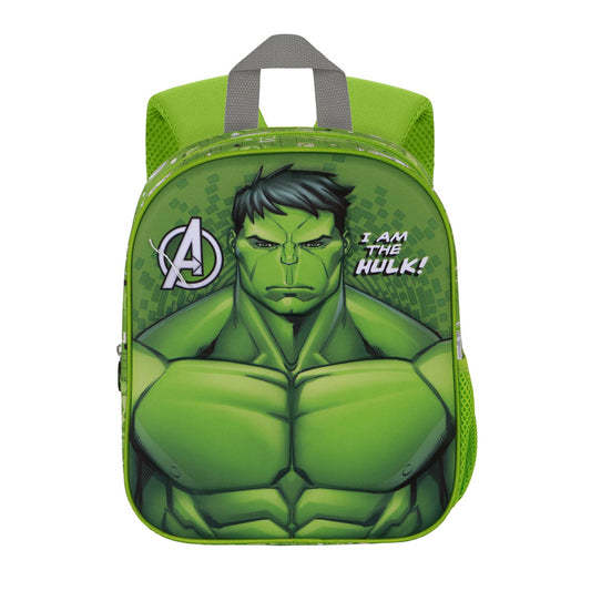 Sac à Dos 3D Elite Marvel Hulk « Rage » – Maternelle