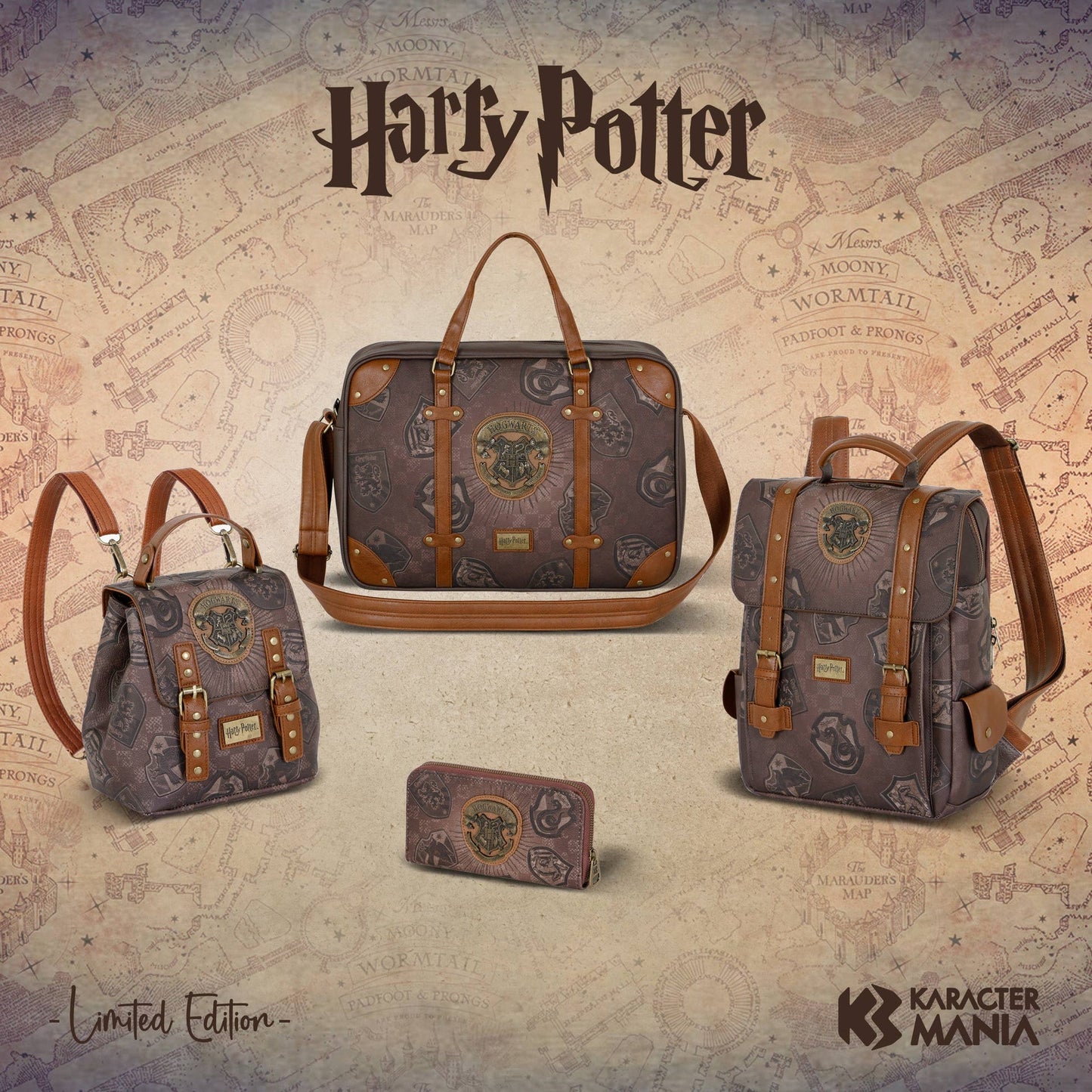 Portefeuille Harry Potter - Blasons