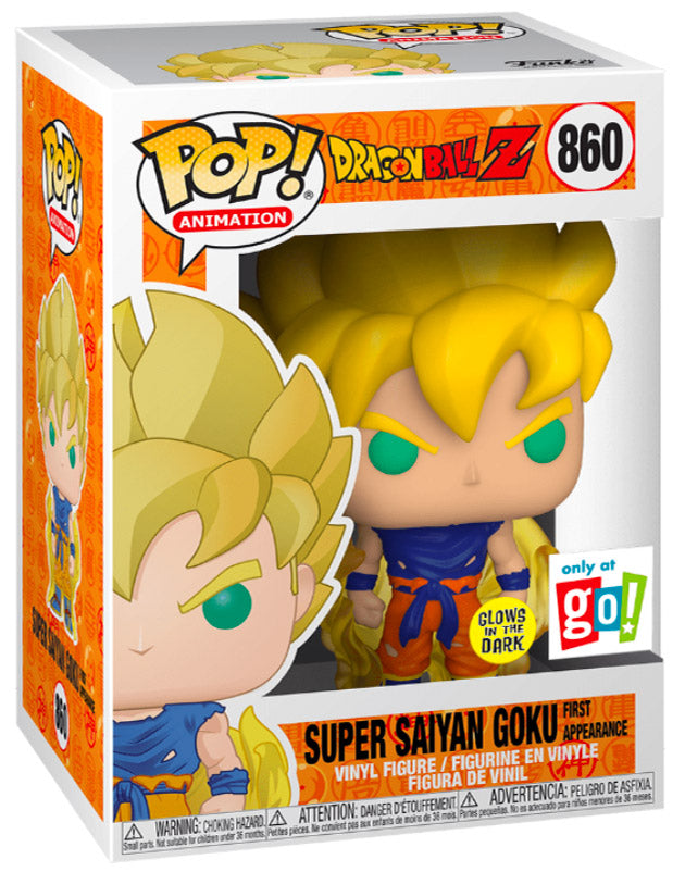 Pop! Super Saiyan Goku (GLOW)