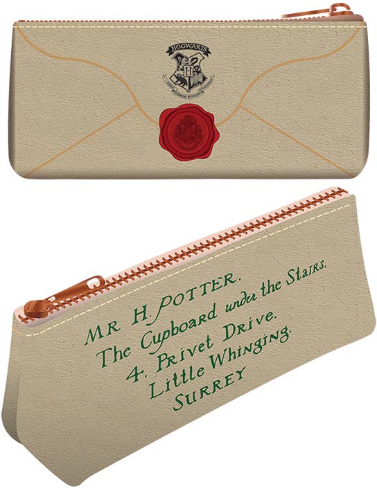 Trousse scolaire Harry Potter - Lettre