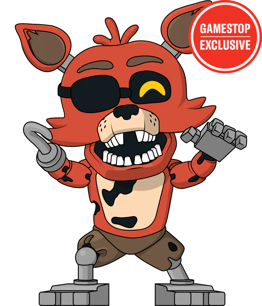 five nights at freddys vinyl figurine foxy youtooz