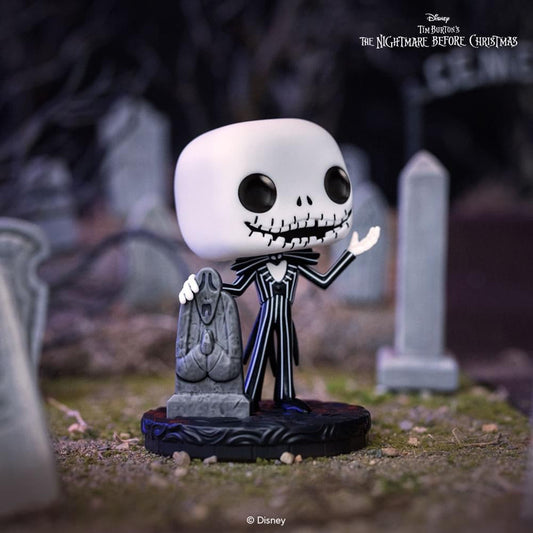 pop jack skellington in graveyard 1355