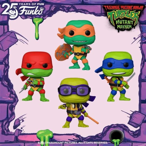 pop leonardo mutant mayhem 1391